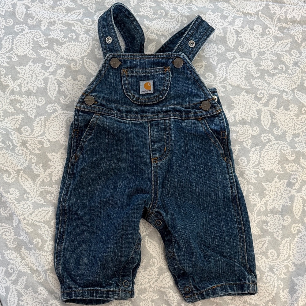 Carhartt infant 6m Dark Blue Overalls